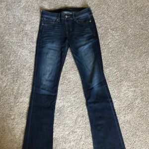 Express Womens Jeans Barely Boot Mid Rise Size 6R